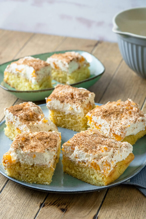 Fantakuchen Mit Mandarinen Schmandkuchen Vom Blech Einfach Malene