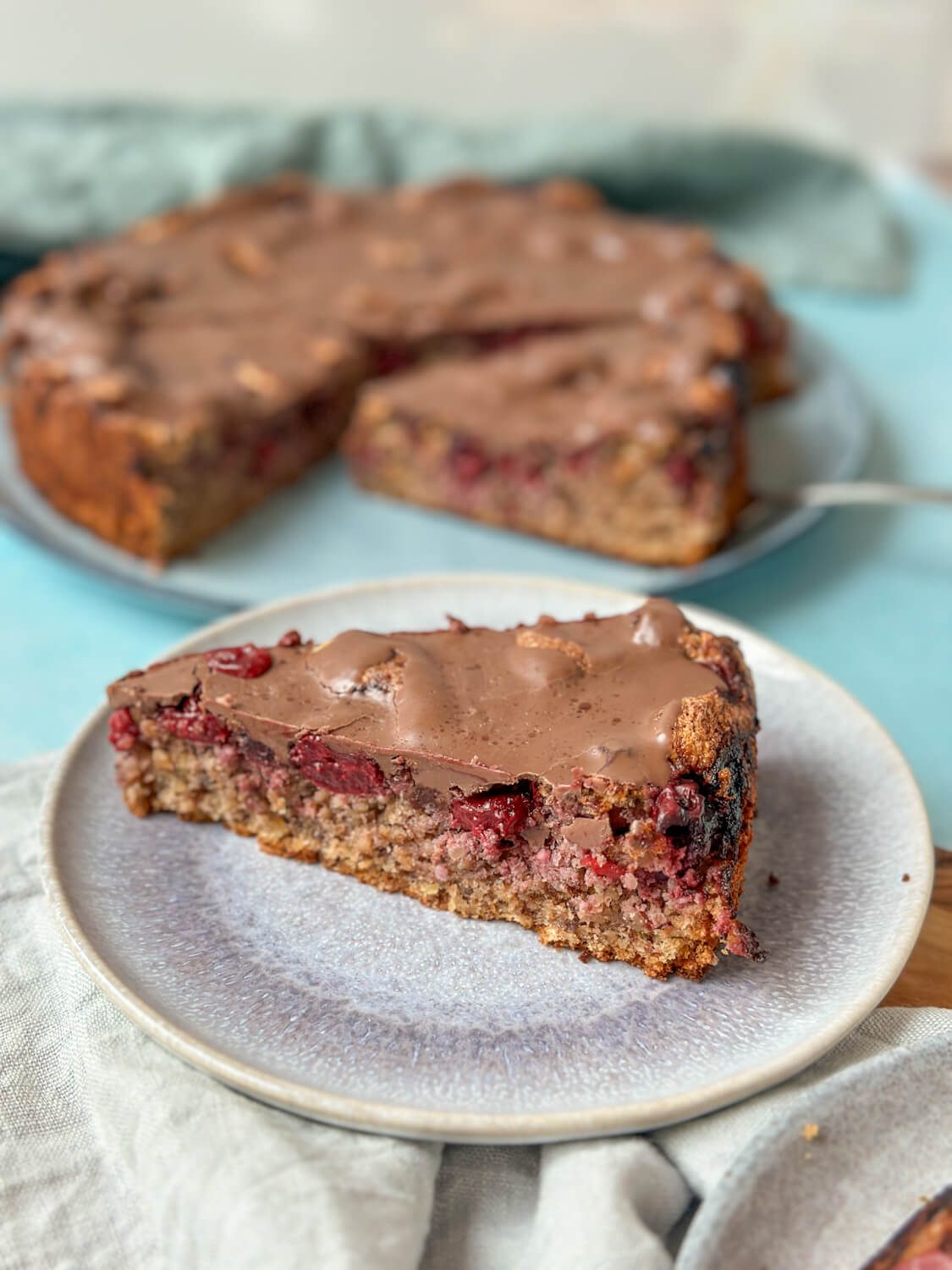 Saftiger Nusskuchen Ohne Mehl Glutenfreier Kirschenkuchen