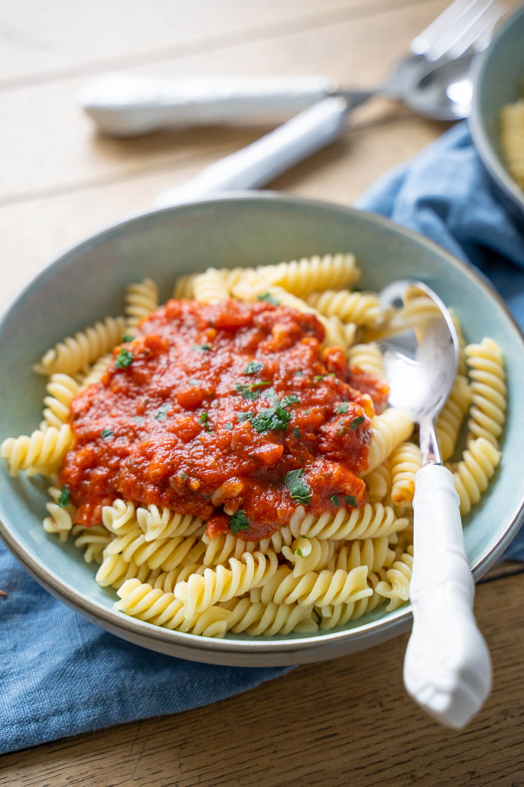 Alle lieben diesen Kinder-Klassiker - Nudeln mit Tomatensauce