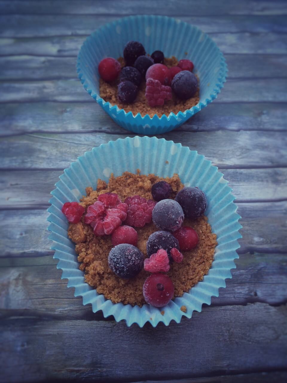 Cheesecake Muffins mit Himbeeren