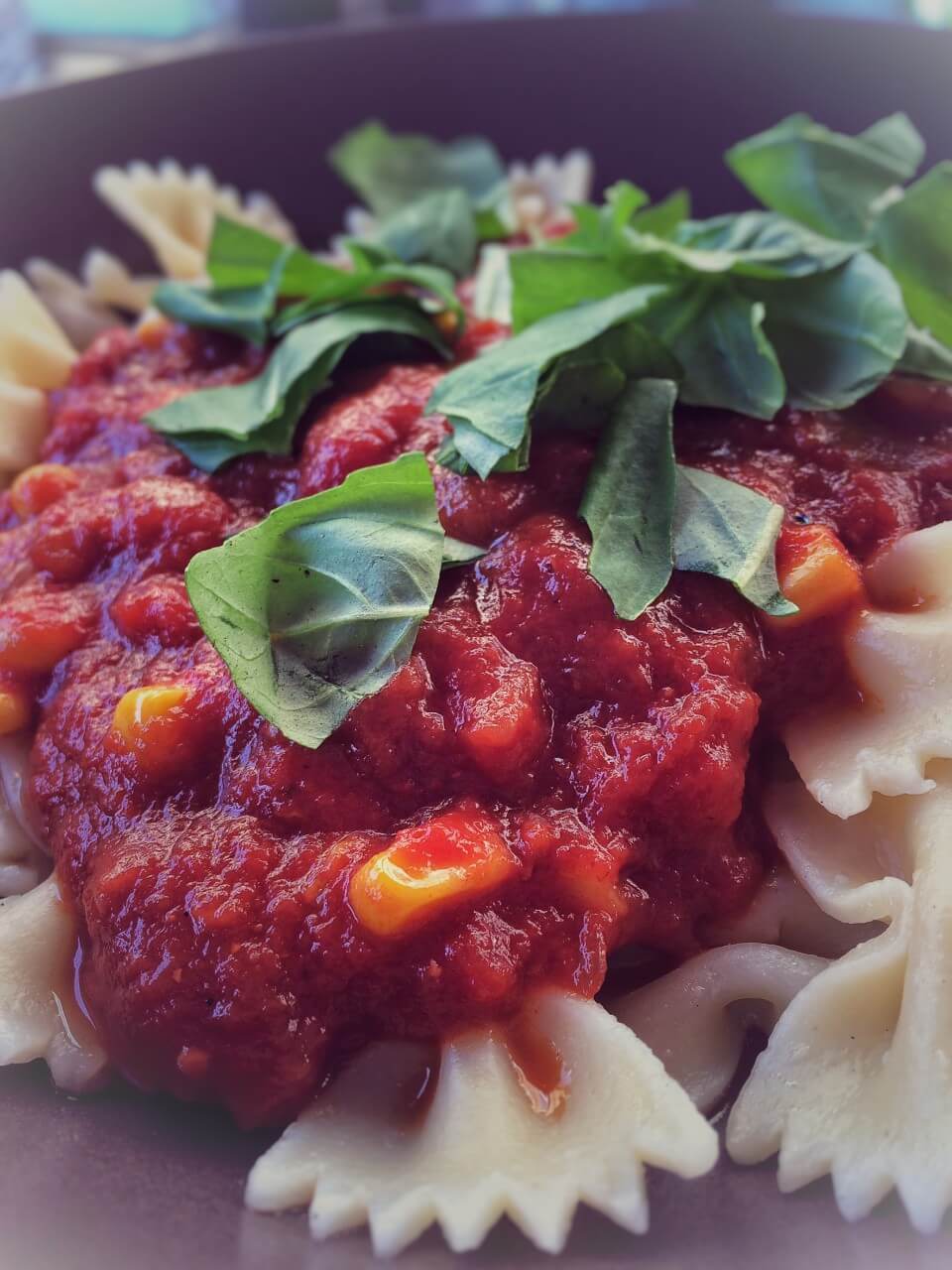 Pasta Nudeln mit Tomatensauce