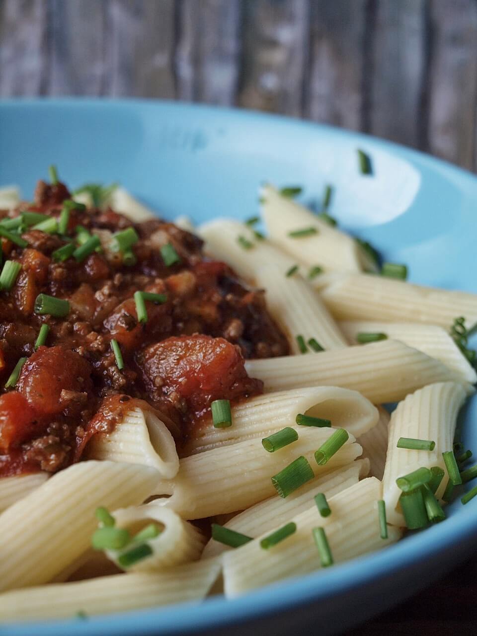 Pasta mit Bolognese