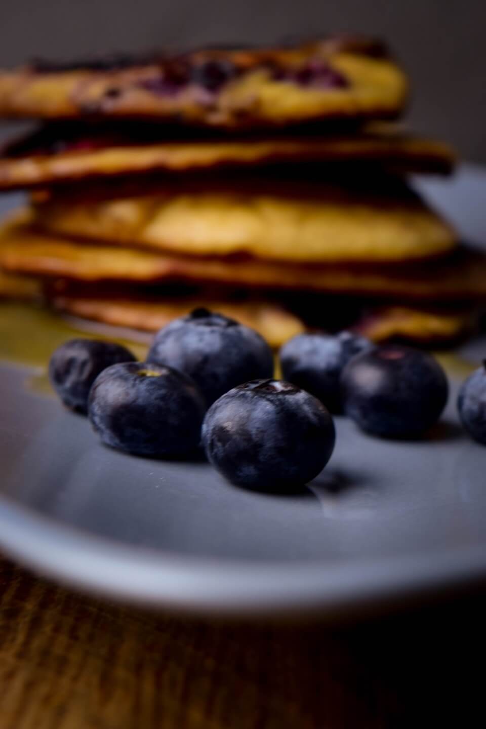 Blaubeer Pancakes