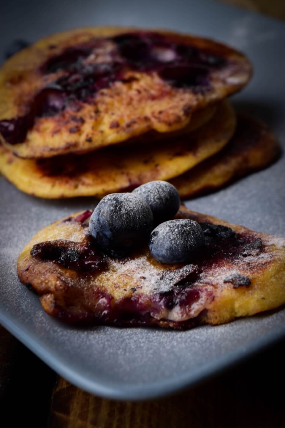 Blaubeer Pancakes