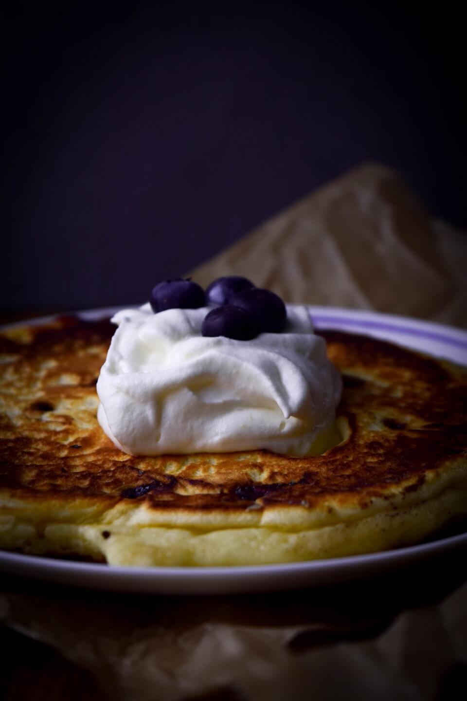 Blaubeer Pancakes