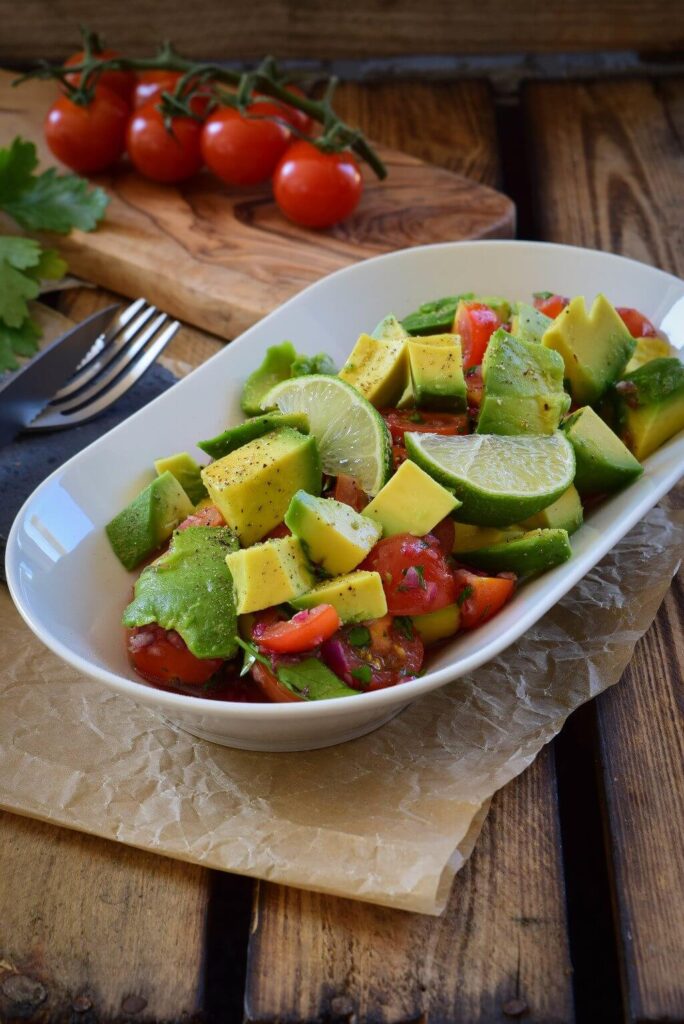 Sommerlicher Avocadosalat