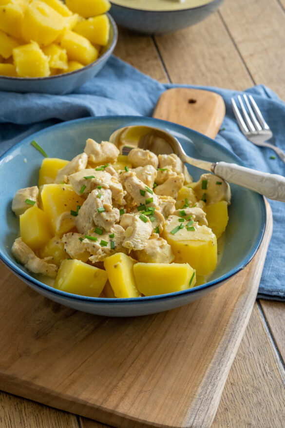 Geschnetzeltes in Senfsoße - Knaller Rezept - fertig in unter 30 Minuten