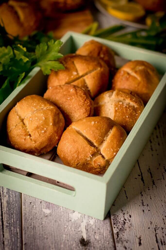 Laugenbrötchen selber backen