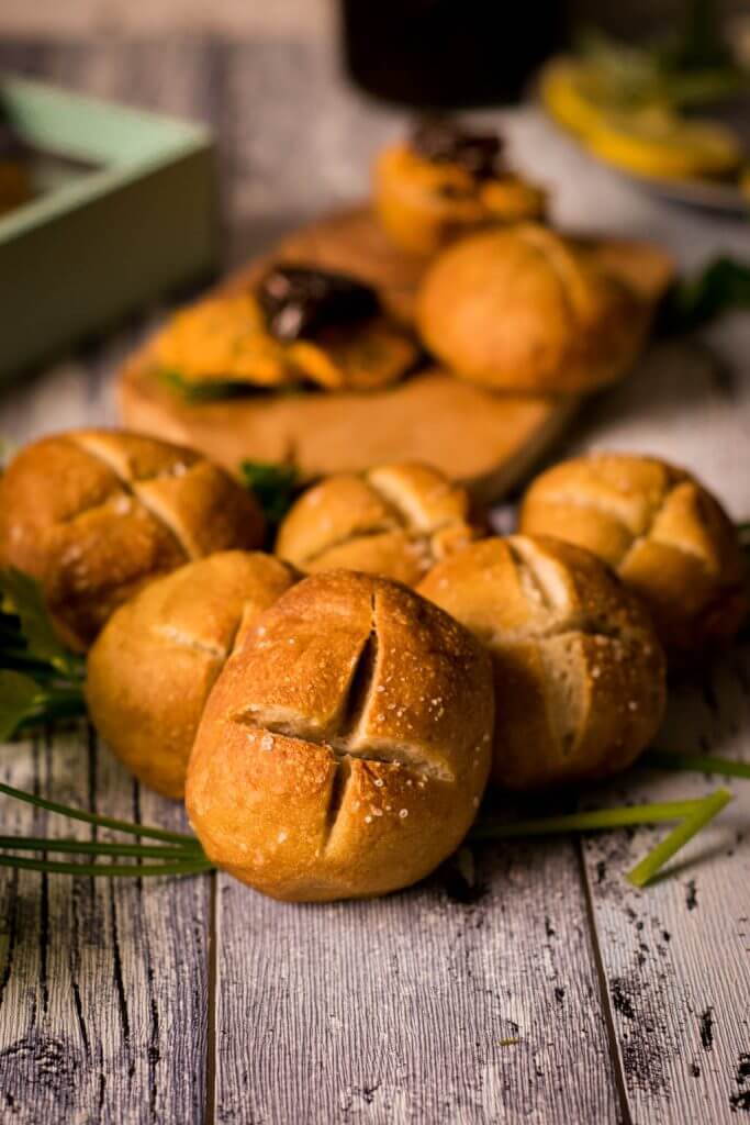 Laugenbrötchen selber backen