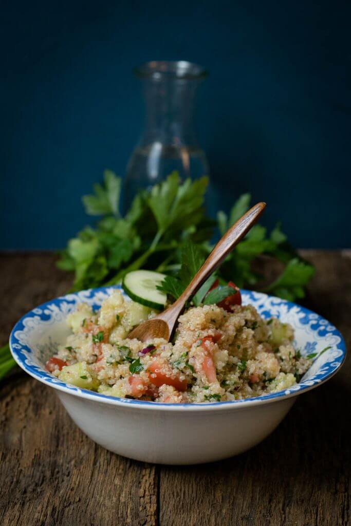 Rezept für Quinoa Taboulé