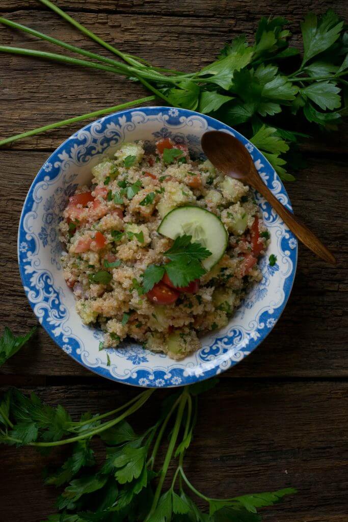 Rezept für Quinoa Taboulé