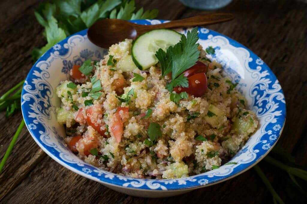 Rezept für Quinoa Taboulé