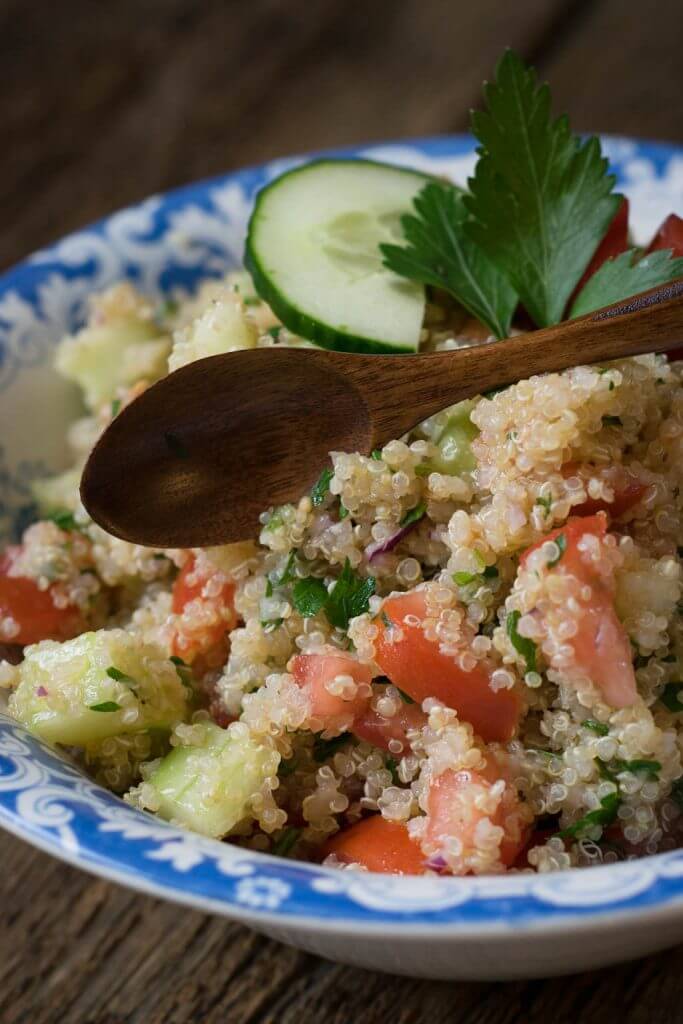 Rezept für Quinoa Taboulé