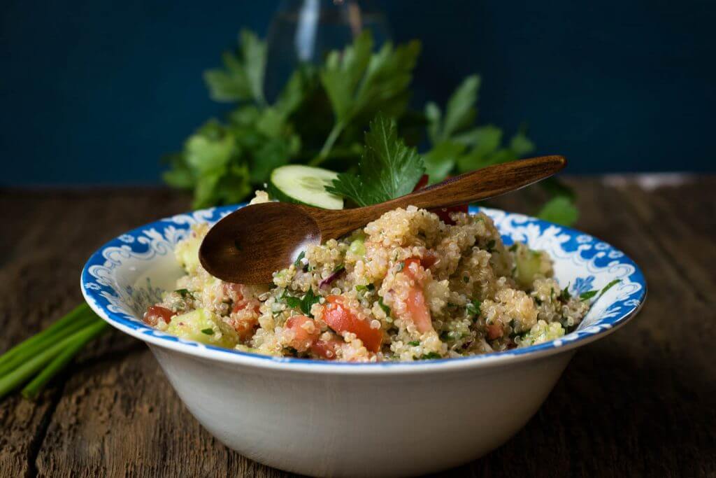 Rezept für Quinoa Taboulé