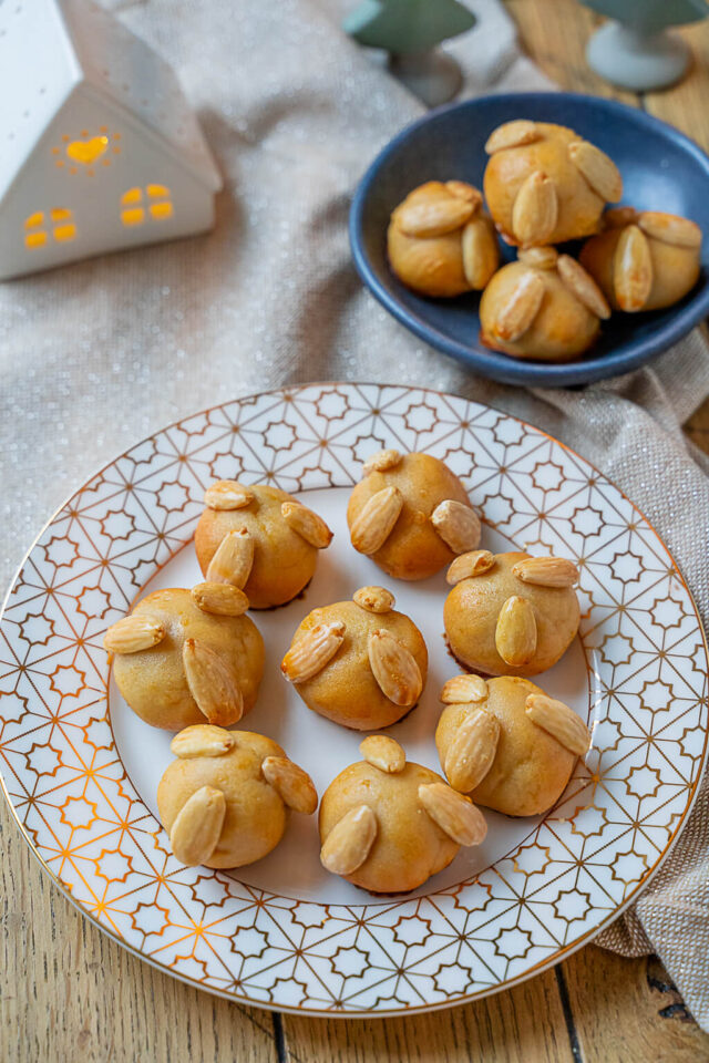 Bethmännchen - einfaches &amp; mega leckeres Marzipan Weihnachtsgebäck