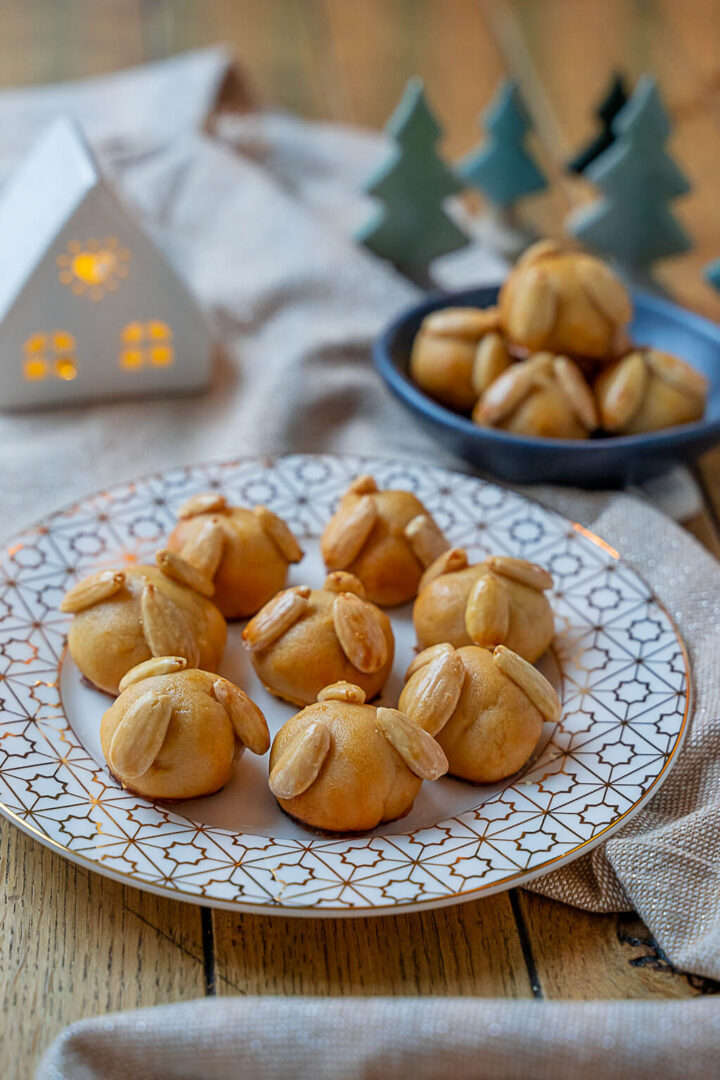 Bethmännchen - Einfaches & Mega Leckeres Marzipan Weihnachtsgebäck