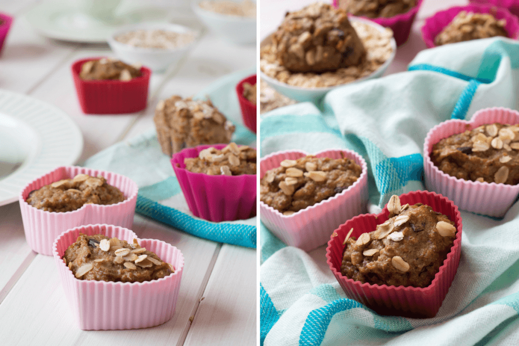 bananen haferflocken muffins ohne zucker