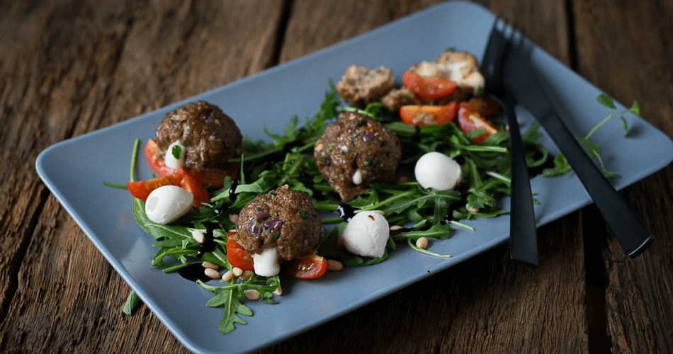 Hackfleisch Mozzarella Bällchen