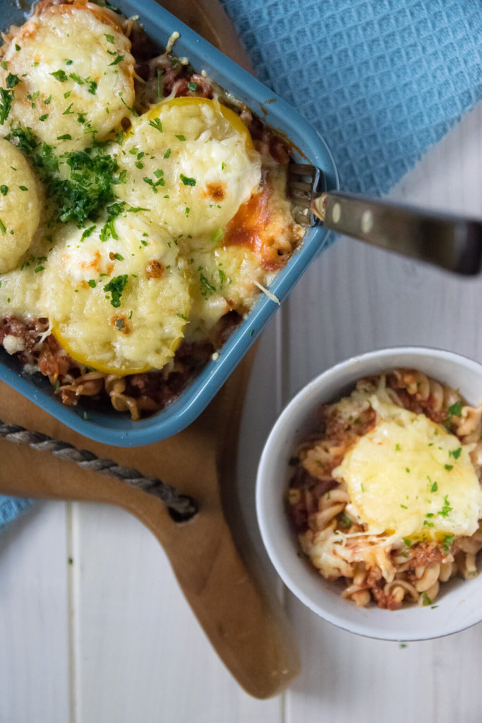 So schmeckt dein Bolognese Gratin selbstgemacht am Besten!