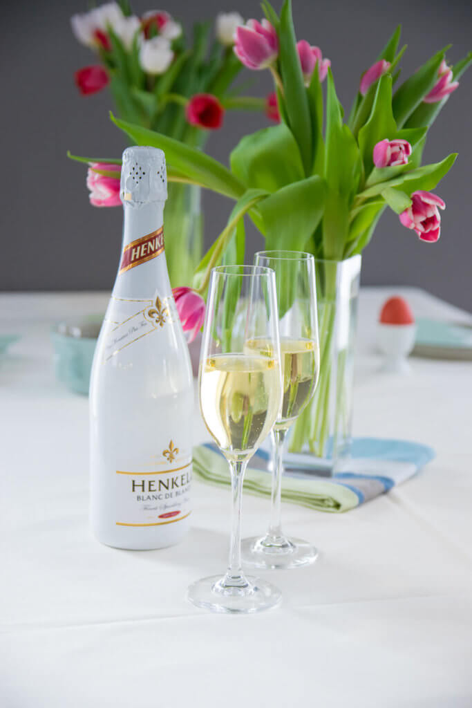 Sektfrühstück zu Ostern mit Henkell Blanc de Blancs