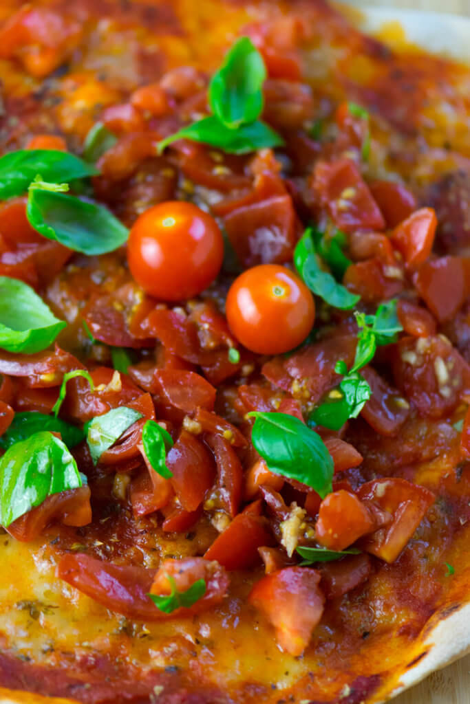 Tomaten Power - Pizza Buschetta