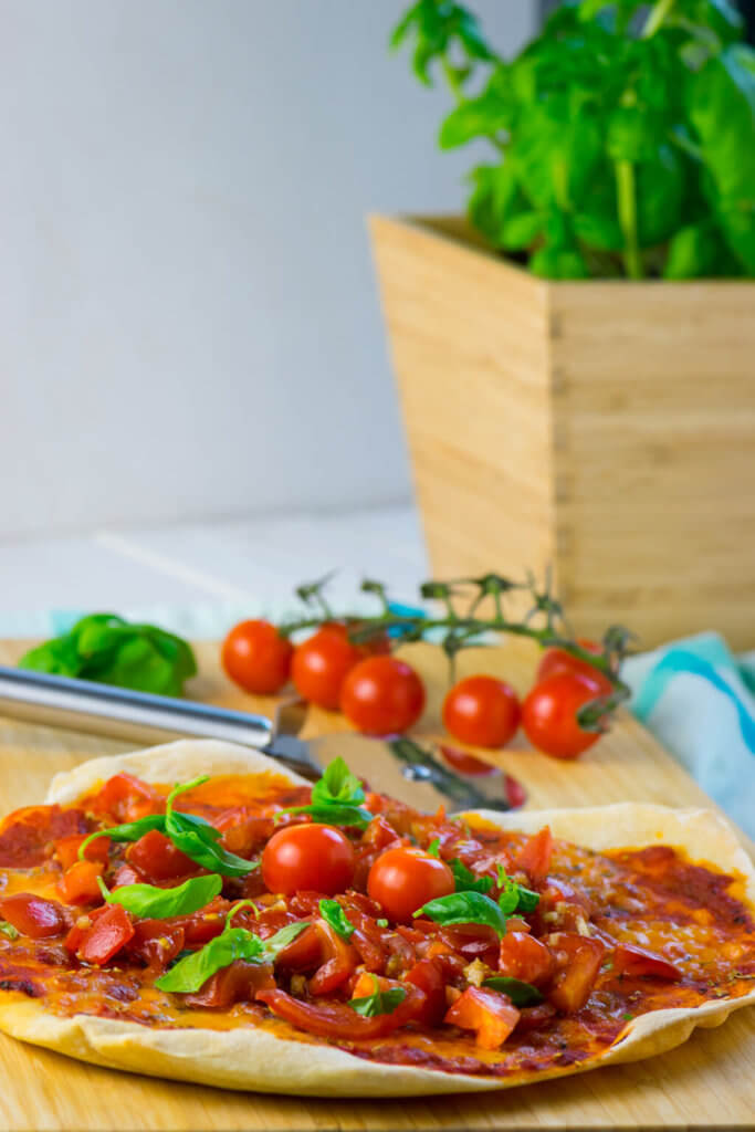 Unglaublich lecker - Pizza Bruschetta ganz einfach selber machen