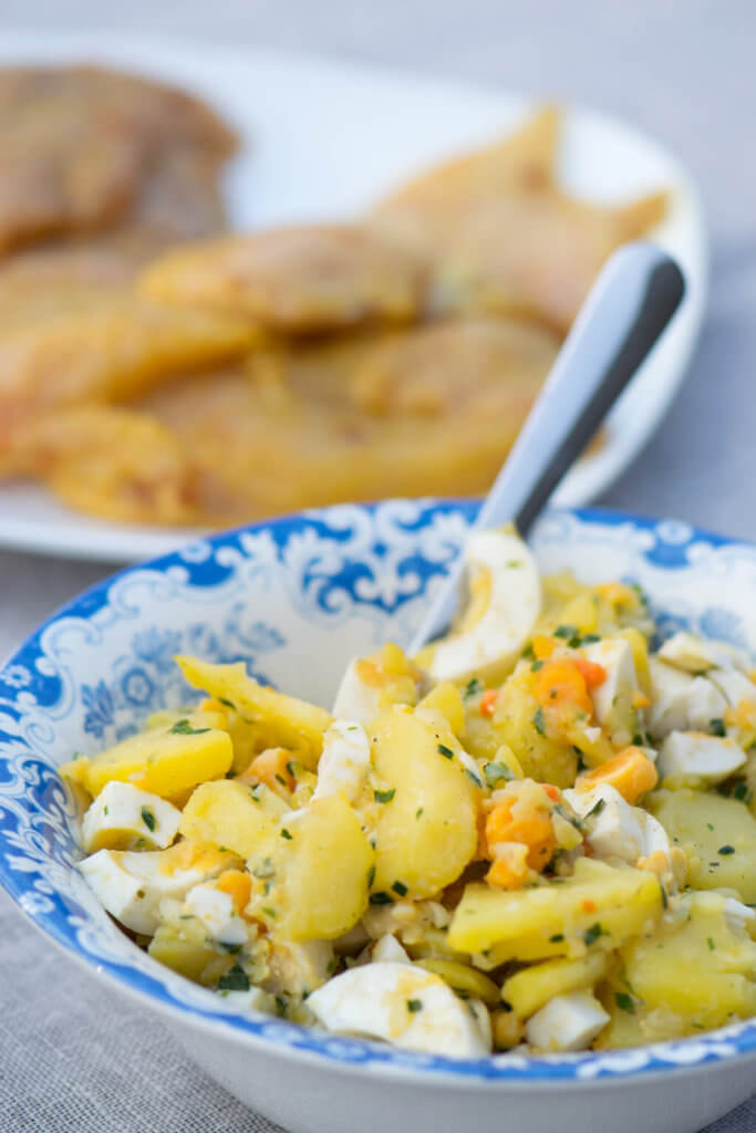 Einfach und lecker, Kartoffelsalat zum Grillen