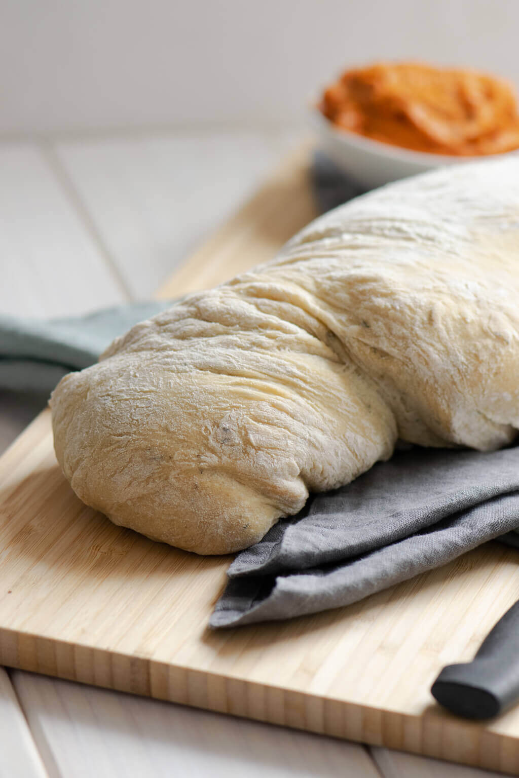 Kinderleichtes Rezept für Kräuter Ciabatta