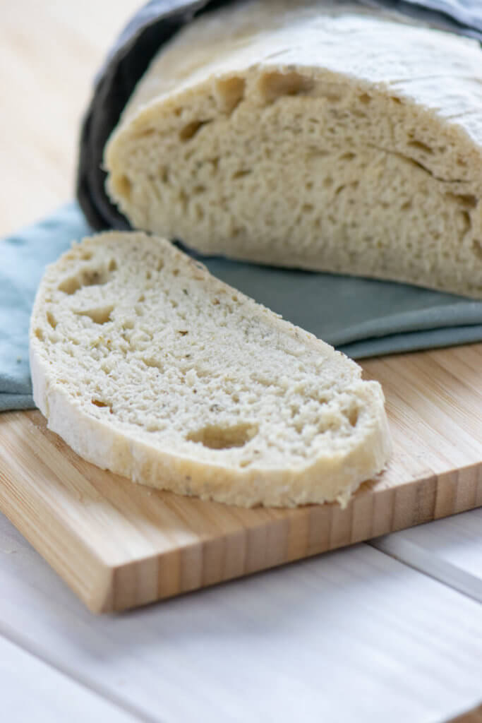 Kinderleichtes Rezept für Kräuter Ciabatta