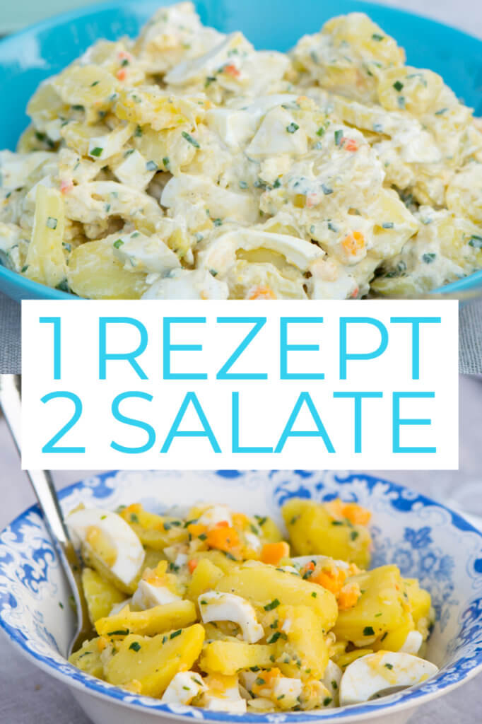 So schnell geht Kartoffelsalat - 1 Rezept für 2 Varianten