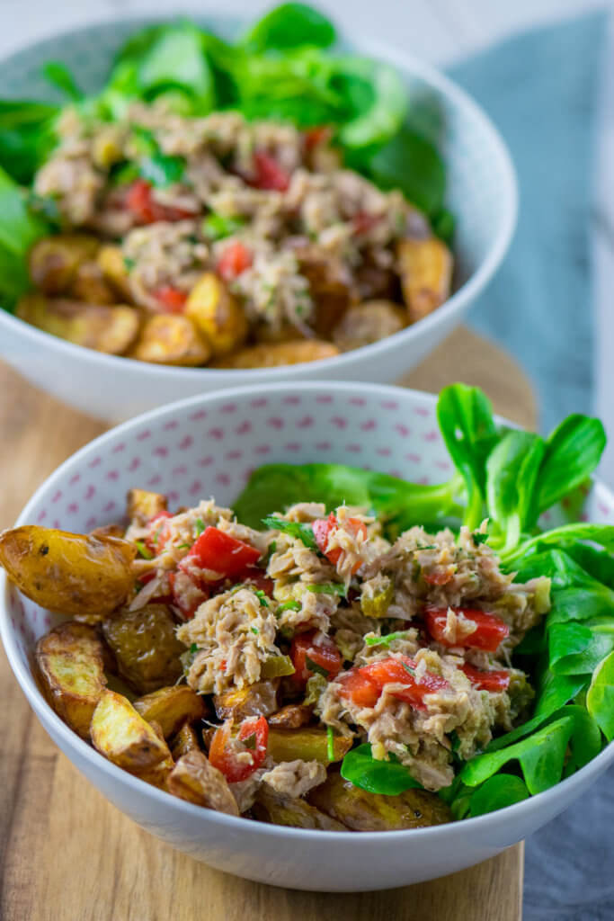 Thunfisch Röstkartoffel-Salat