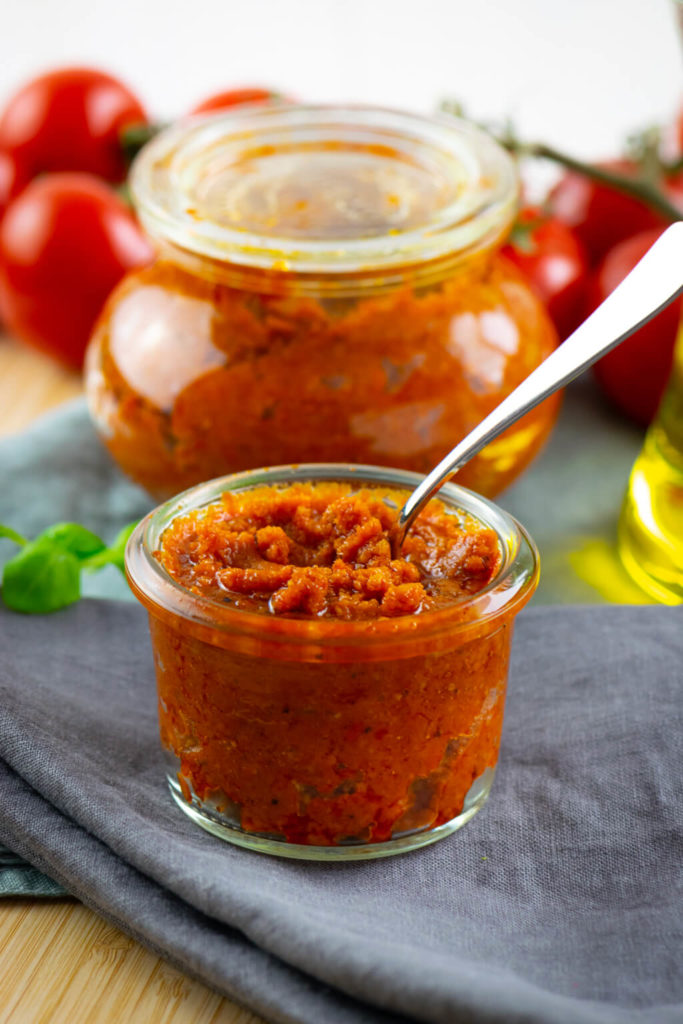 Perfekt für den Sommer - Tomaten Pesto 