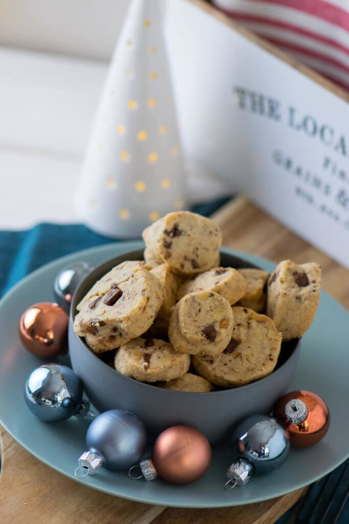 Tolles Rezept zum Backen für Weihnachten - Schokoladen Walnuss Taler