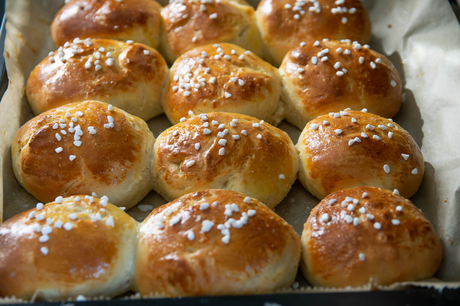 Weiche Quarkbrötchen wie vom Bäcker