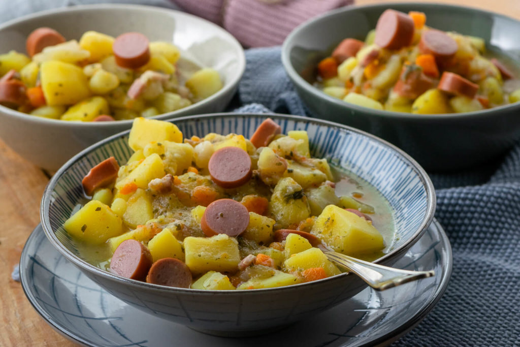 Kartoffelsuppe wie bei Mutti