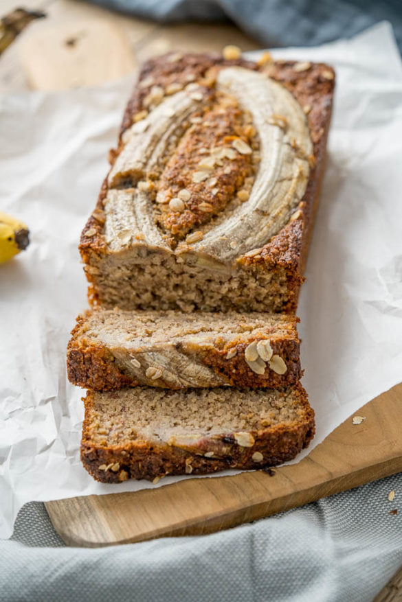 Bananenkuchen ohne Zucker (und ohne Mehl) - Einfach Malene