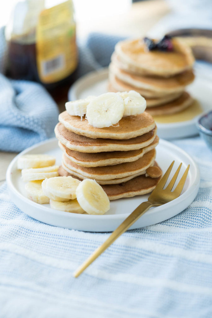 Bananen Pancakes Haferflocken