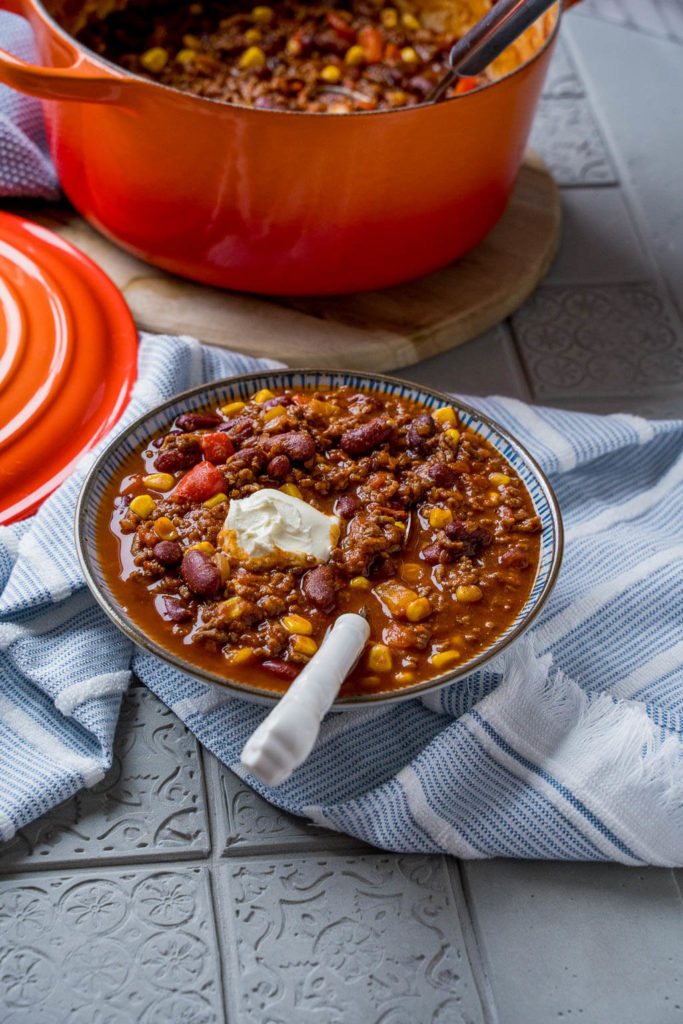 chili con carne ohne fix