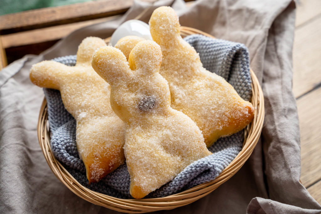 Süße Quark Osterhasen (auch für den Thermomix) - Einfach Malene