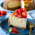 Erdbeeren Käsekuchen mit Quark und Frischkäse