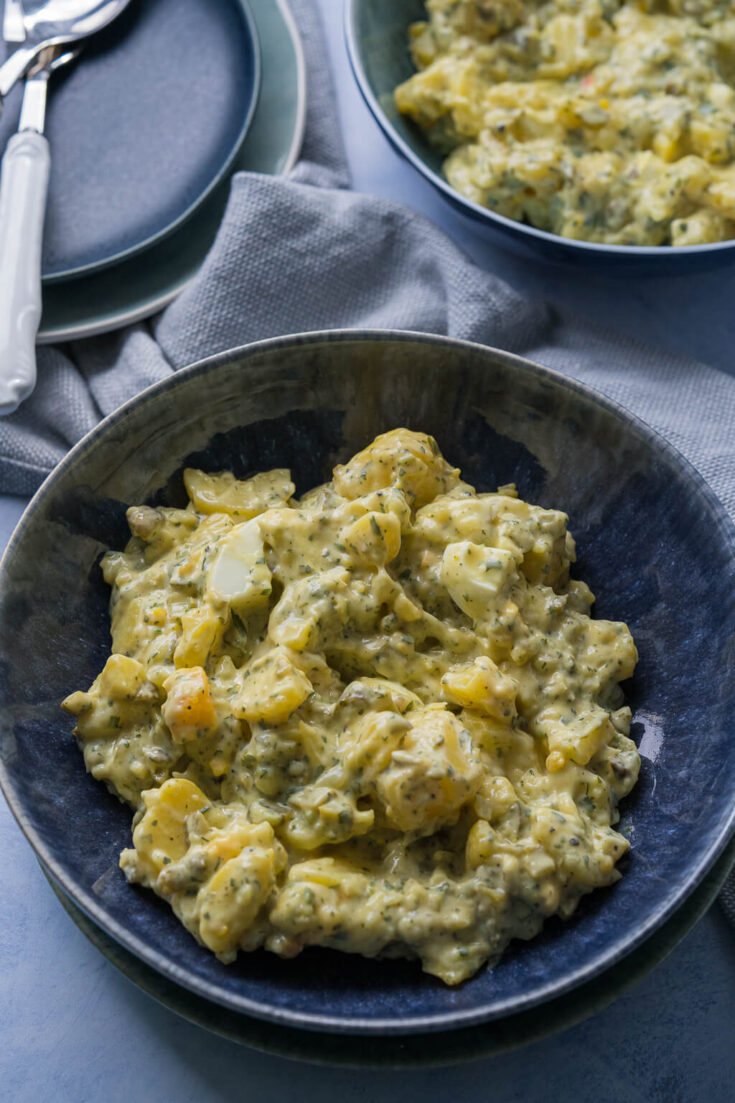 Der beste Kartoffelsalat mit Mayonnaise Einfach Malene