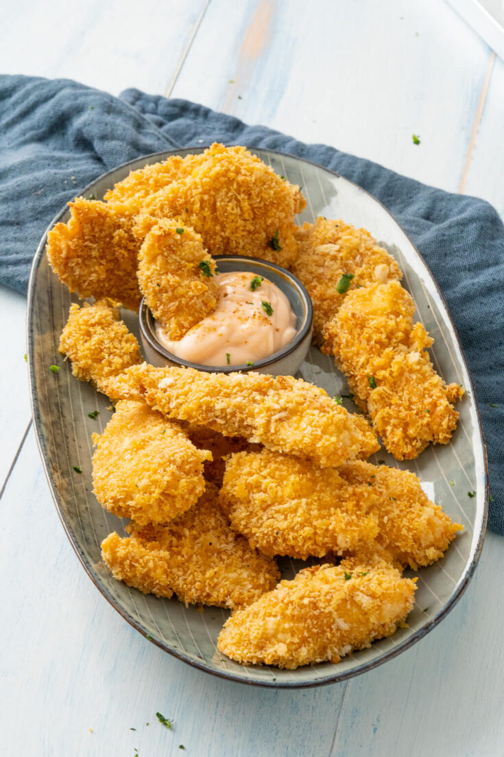 So einfach machst du knusprige Hähnchen Nuggets aus dem Backofen selber ...