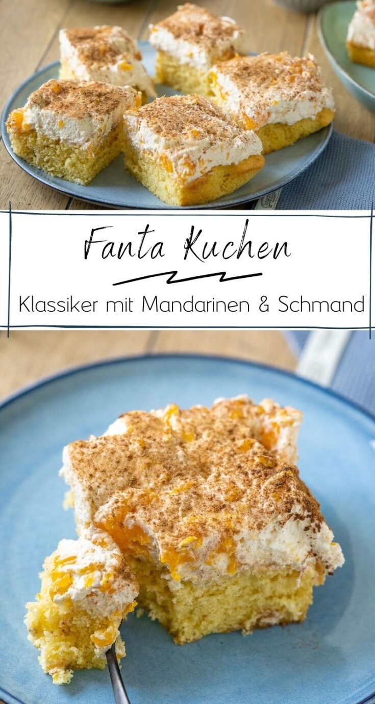 Einfacher Fantakuchen mit Mandarinen - ein Klassiker vom Blech ...