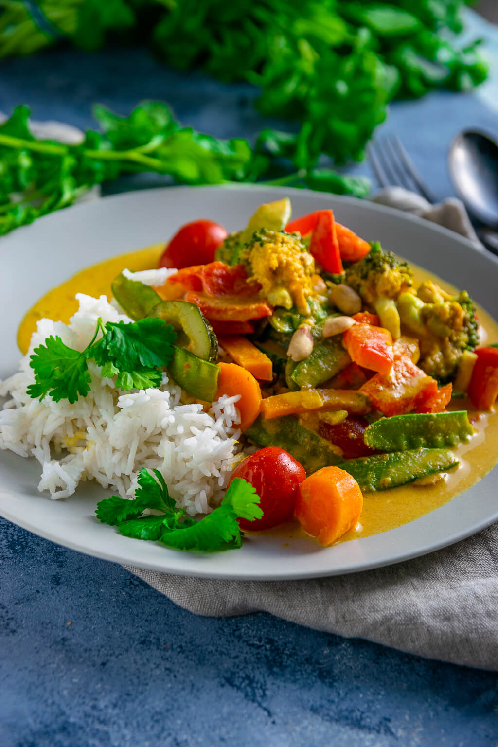 Geniales Erdnussbutter Gemüse Curry Für Die Feierabendküche - Einfach ...