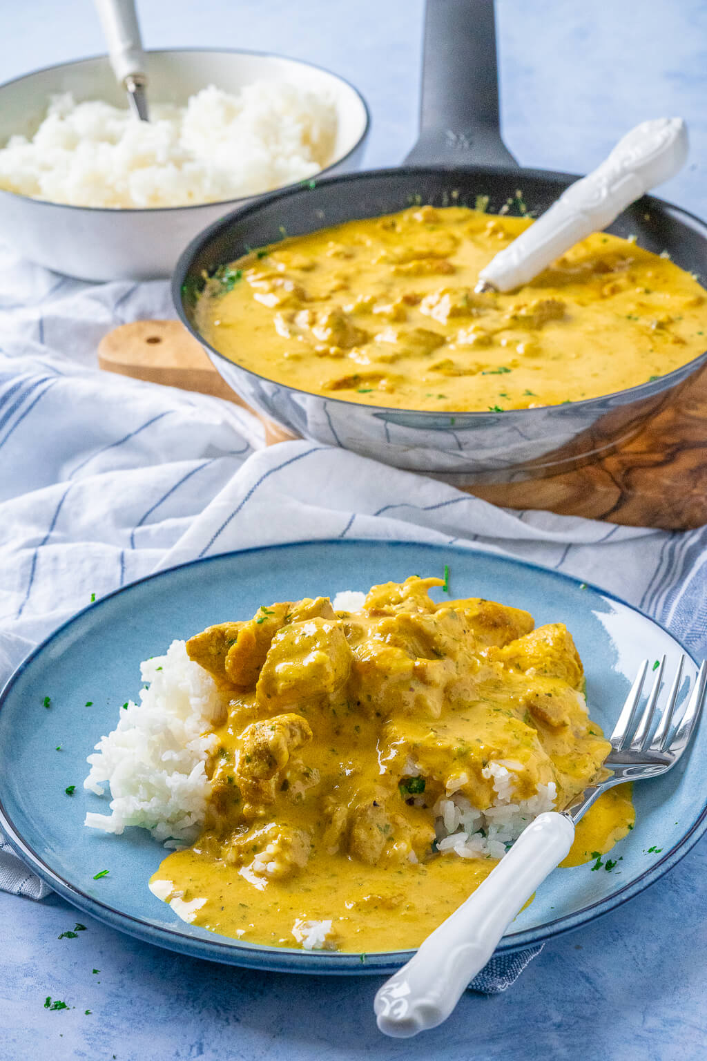 Geniales Curry Geschnetzeltes in nur 30 Minuten - Einfach Malene