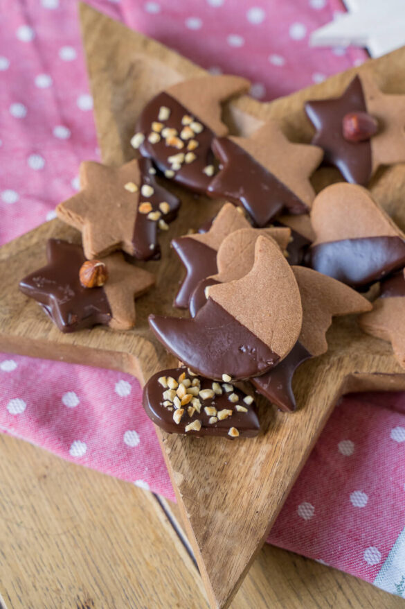 Köstliche Nougat Plätzchen zum Ausstechen und Verzieren Einfach Malene