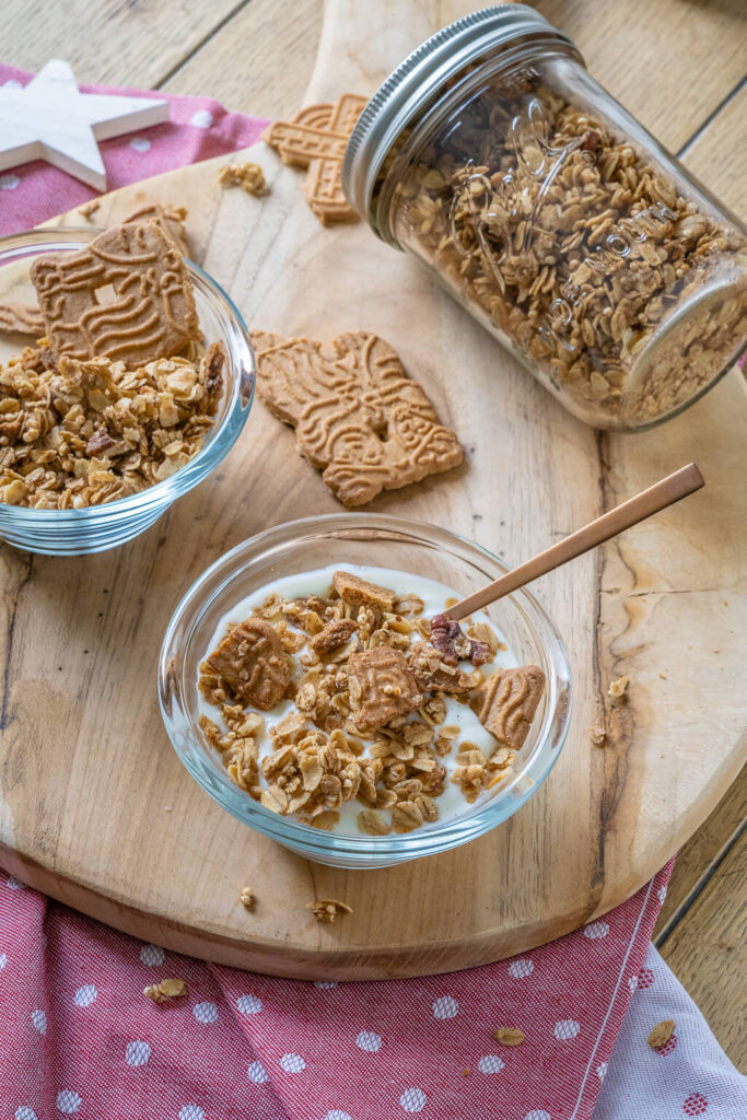 Spekulatius Knuspern Müsli ganz einfach selber machen