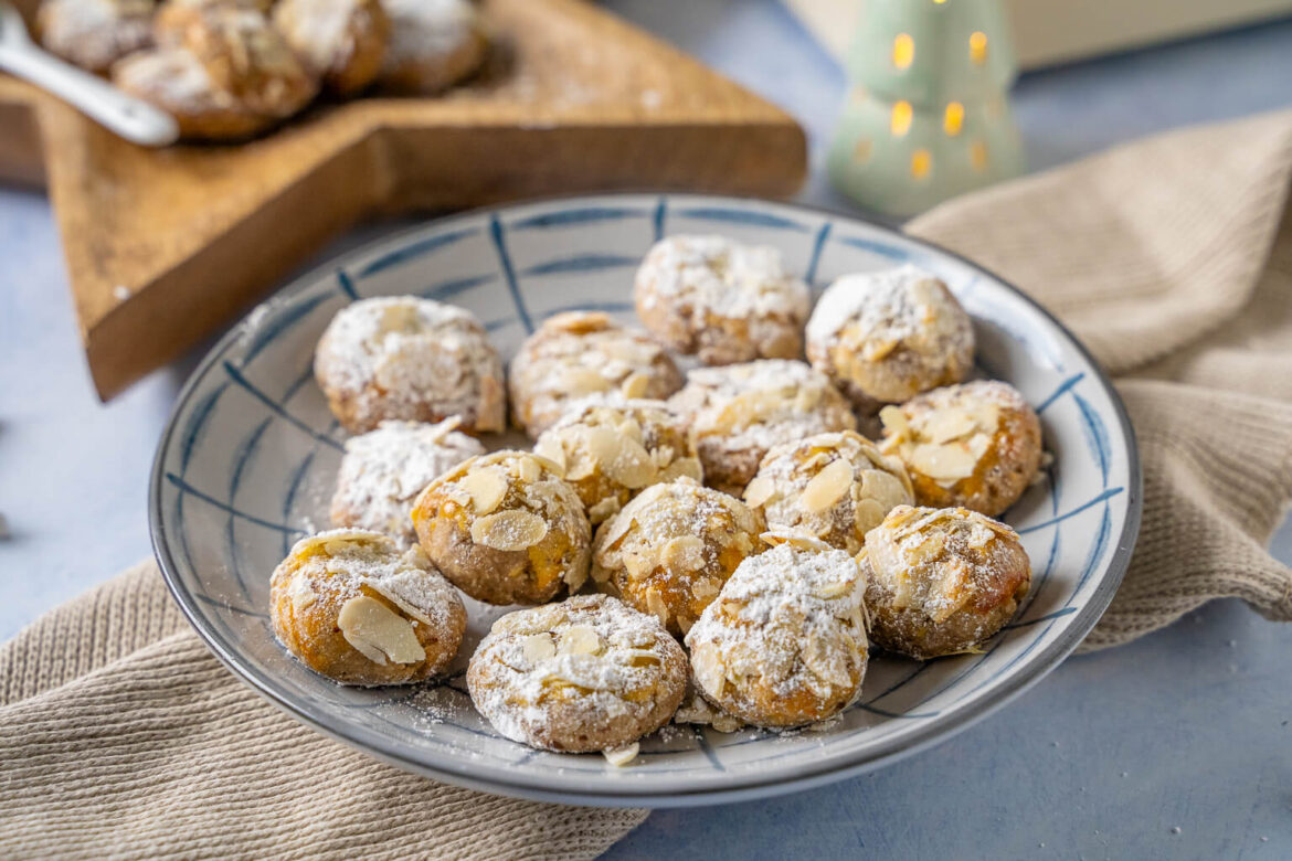 Schnelle Marzipan Plätzchen mit Mandeln und Zimt - Einfach Malene