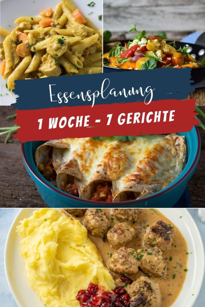 So viele leckere Gerichte zum Kochen in der nächsten Woche. Von Pasta über Köttbullar bis zu Burritos. Bei uns geht es in der nächsten Woche einmal um die Welt