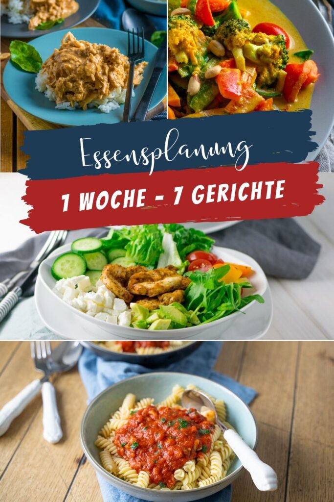 7 leckere Rezepte für deine Essensplanung - lass dich inspirieren 